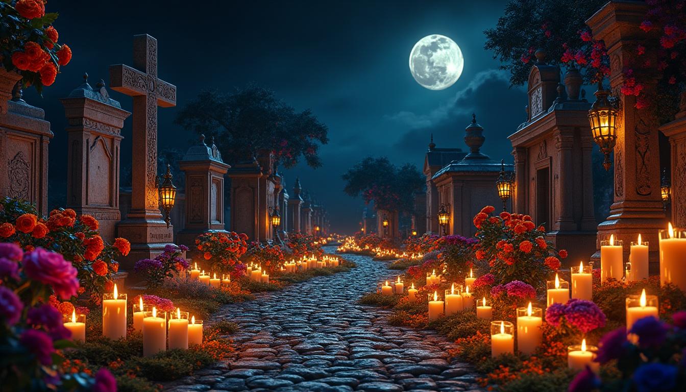 Fête des morts mexicaine : origines, symboles et influence sur les tatouages 2 découvrez l'histoire fascinante de la fête des morts mexicaine, ses symboles traditionnels et son impact unique sur l'art des tatouages.