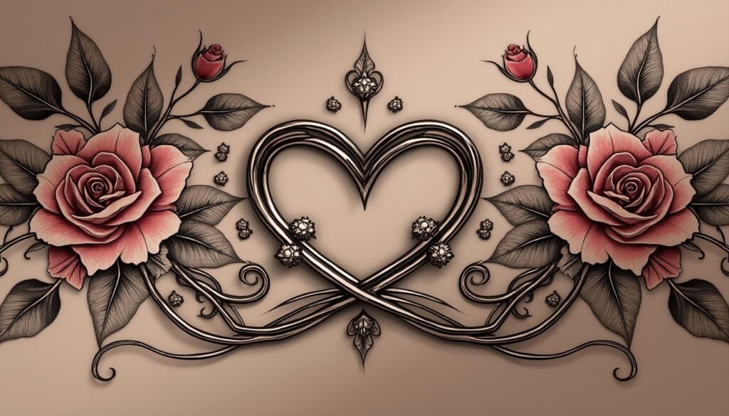 découvrez des idées de tatouages amour éternel avec des symboles et designs uniques pour célébrer un lien durable et profond.