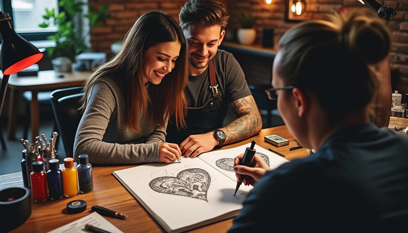 Tatouage amour éternel : symboles et designs pour célébrer le lien durable 3 découvrez des idées de tatouages amour éternel, avec des symboles et designs uniques pour célébrer et immortaliser un lien durable et profond.