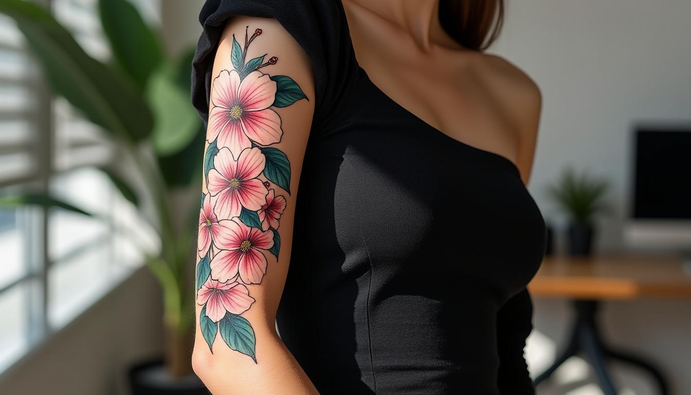 découvrez les significations, styles variés et inspirations uniques des tatouages de fleurs sur le bras pour femme, alliant beauté et symbolisme.