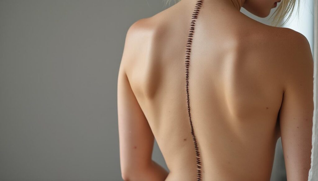 découvrez l'élégance du tatouage colonne vertébrale pour femme, une ligne d’encre qui allie esthétique et signification profonde, symbole de force et de féminité.