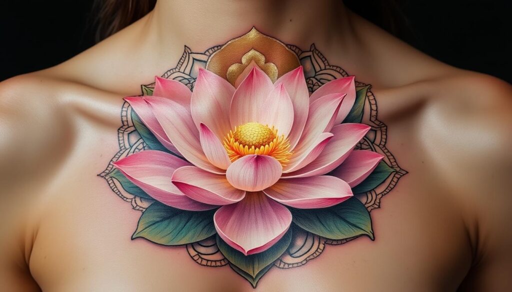 découvrez le tatouage fleur de lotus, un symbole puissant alliant spiritualité profonde et esthétique graphique raffinée, parfait pour exprimer votre personnalité unique.