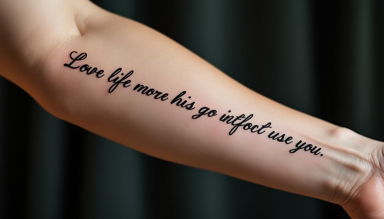 découvrez 15 phrases inspirantes à tatouer sur votre peau pour célébrer la vie, l'espoir et la force intérieure à travers des tatouages pleins de sens.