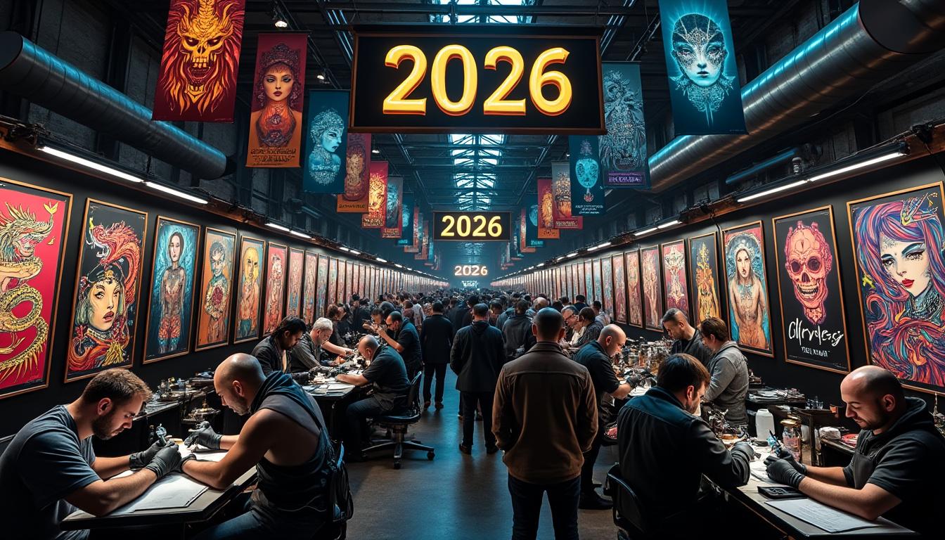 découvrez le calendrier 2026 des conventions tattoo incontournables en europe, avec toutes les dates et lieux pour ne rien manquer des événements majeurs du tatouage.
