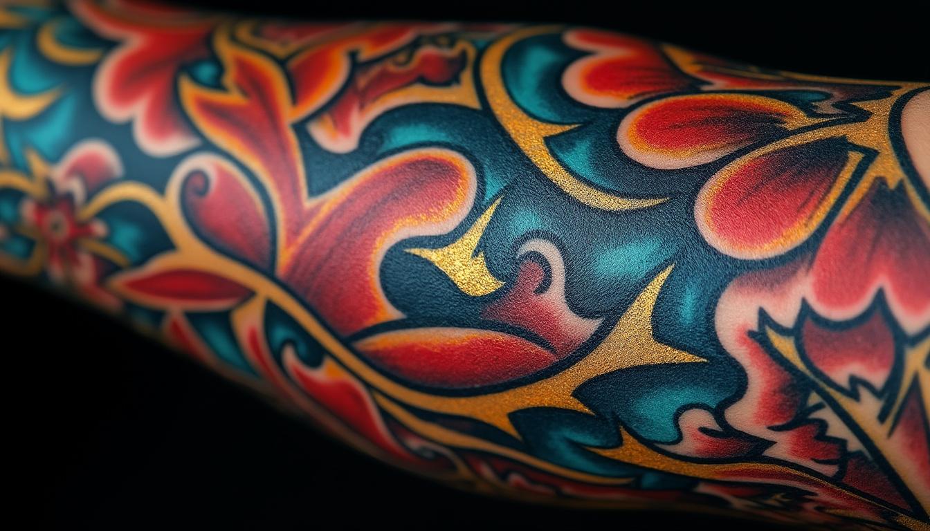 Entretenir un tatouage colorĂ© : garder lâintensitĂ© et la brillance de lâencre 2 dĂ©couvrez comment entretenir un tatouage colorĂ© pour prĂ©server l'intensitĂ© et la brillance de l'encre grĂące Ă des conseils de soin adaptĂ©s et efficaces.