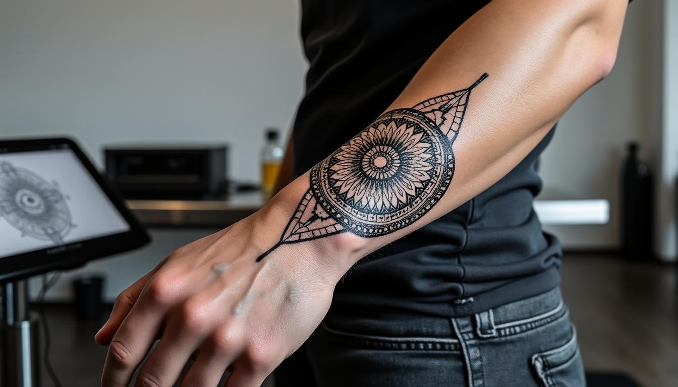 découvrez l'univers du tatouage géométrique : explorez sa symbolique profonde, ses styles variés et des compositions modernes pour un tatouage unique et signifiant.