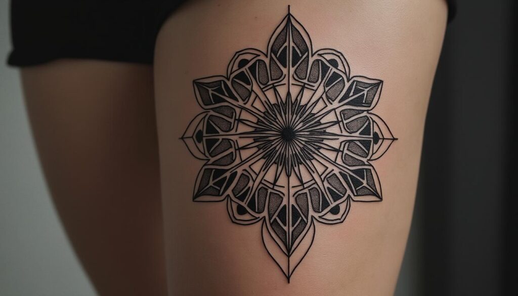 découvrez le tatouage géométrique : sa symbolique profonde, les styles variés et les compositions modernes pour un design unique et esthétique.