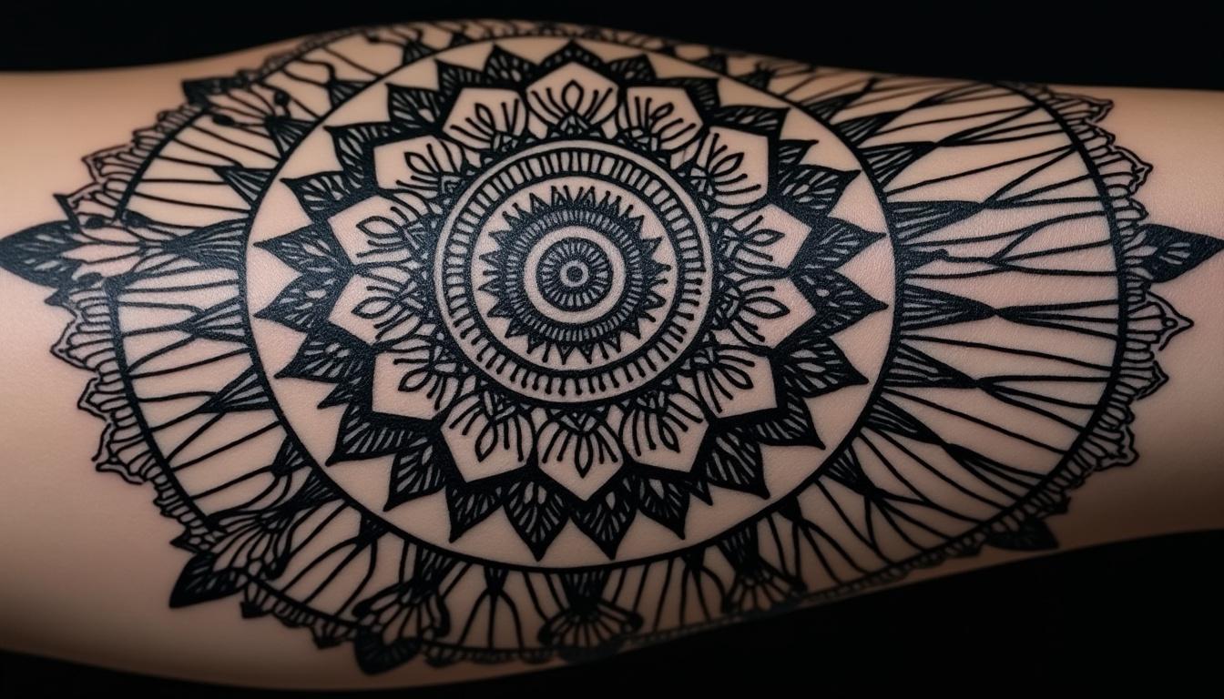Tatouage mandala : l’art de l’équilibre entre géométrie et énergie intérieure 2 découvrez le tatouage mandala, l’art qui équilibre parfaitement géométrie et énergie intérieure pour une expression unique et harmonieuse.