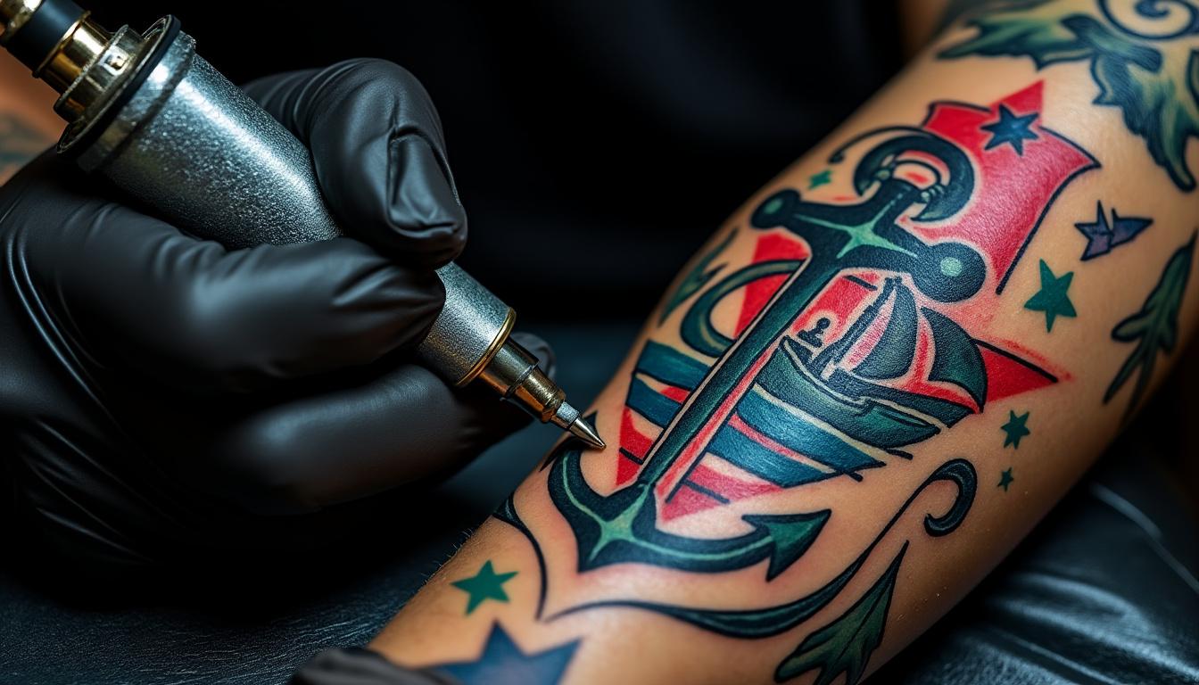 Tatouage old school revisité : le grand retour du vintage modernisé 2 découvrez le tatouage old school revisité, un grand retour du style vintage modernisé alliant tradition et créativité contemporaine pour un look unique et authentique.