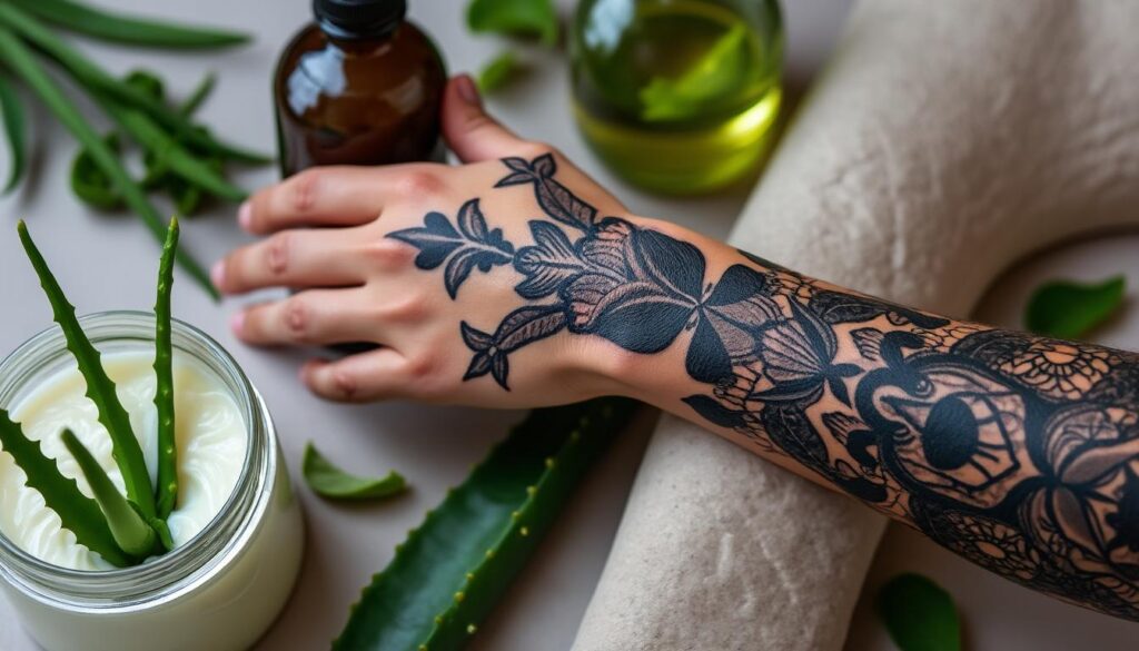 découvrez les meilleurs soins tatouage bio pour favoriser une cicatrisation naturelle et protéger votre peau efficacement après votre séance.
