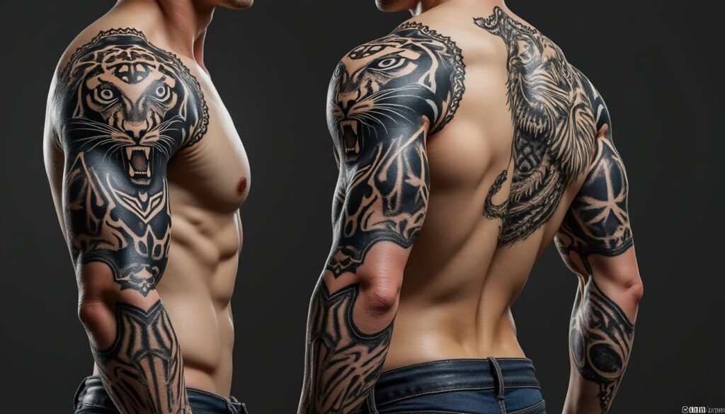 découvrez notre guide complet pour choisir et entretenir un tatouage manchette homme, alliant style unique et audace pour sublimer votre look.