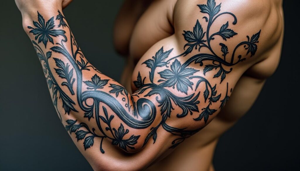 découvrez comment une demi manchette tatouage peut sublimer votre style avec un motif unique et original, reflétant votre personnalité et votre créativité.