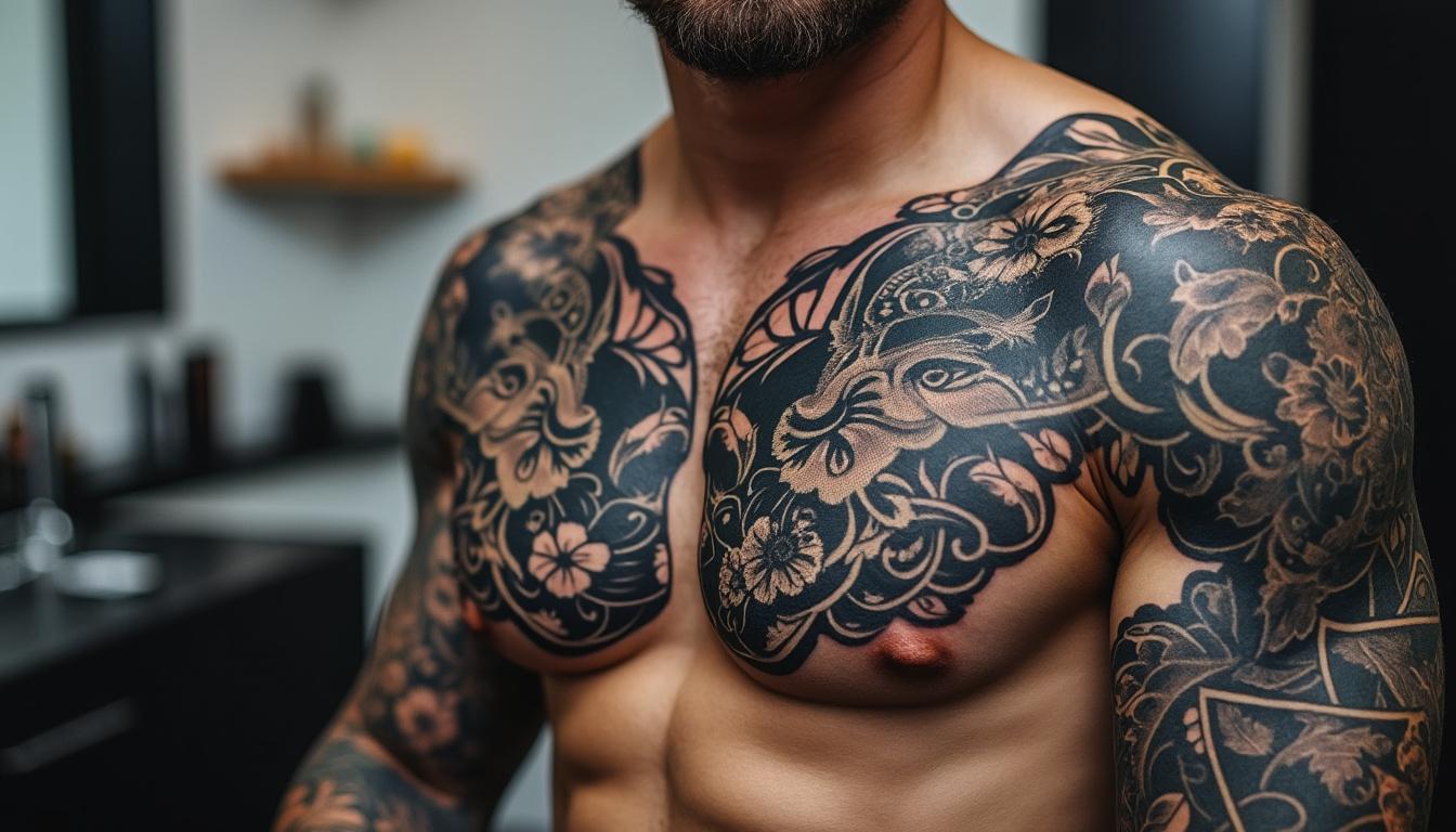 découvrez notre sélection de modèles de tatouages pour hommes et trouvez le style qui correspond parfaitement à votre personnalité et à vos envies.