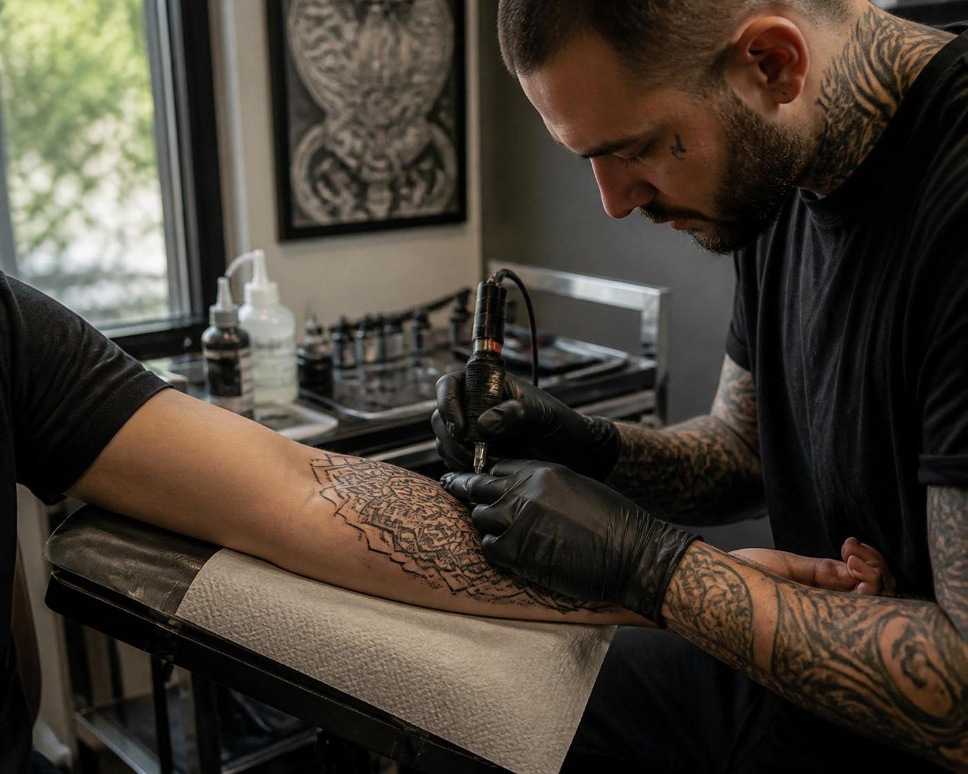 Le sacré revisité dans le tatouage moderne 2 découvrez comment le tatouage moderne réinterprète le sacré, alliant tradition et créativité pour des œuvres corporelles uniques et significatives.