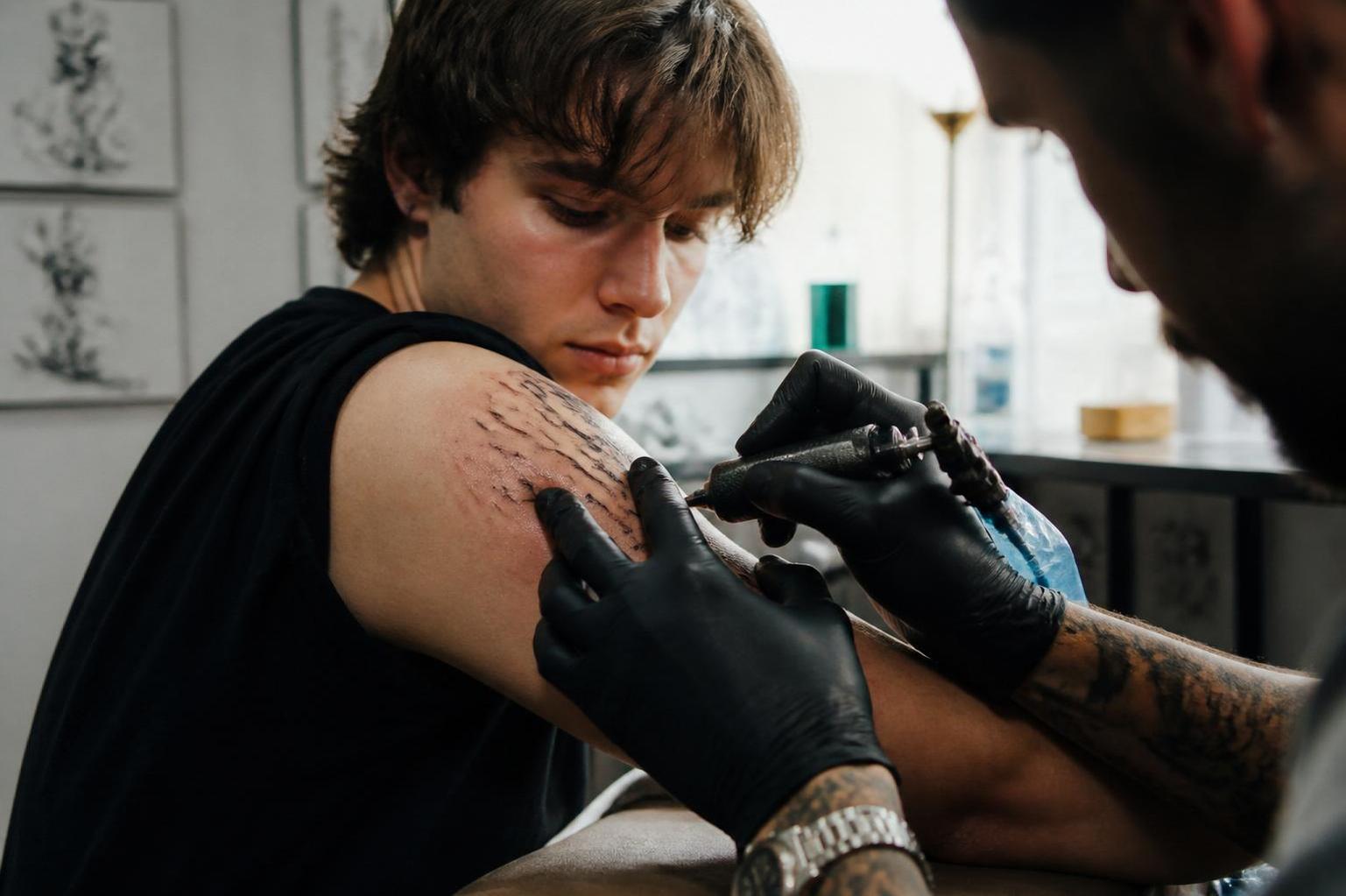 découvrez comment le tatouage peut servir de rite initiatique, symbolisant une étape importante de transformation personnelle et d'appartenance culturelle.