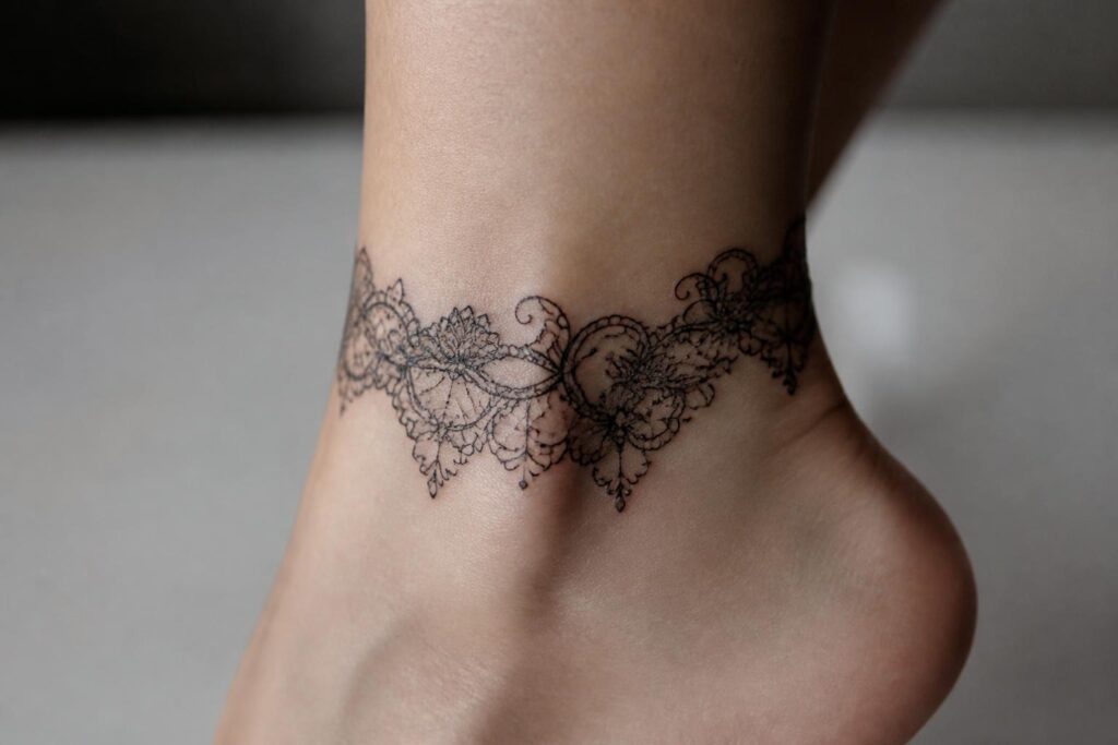 découvrez le tatouage dentelle discret, une manière élégante et raffinée de sublimer votre peau avec des motifs délicats et subtils.