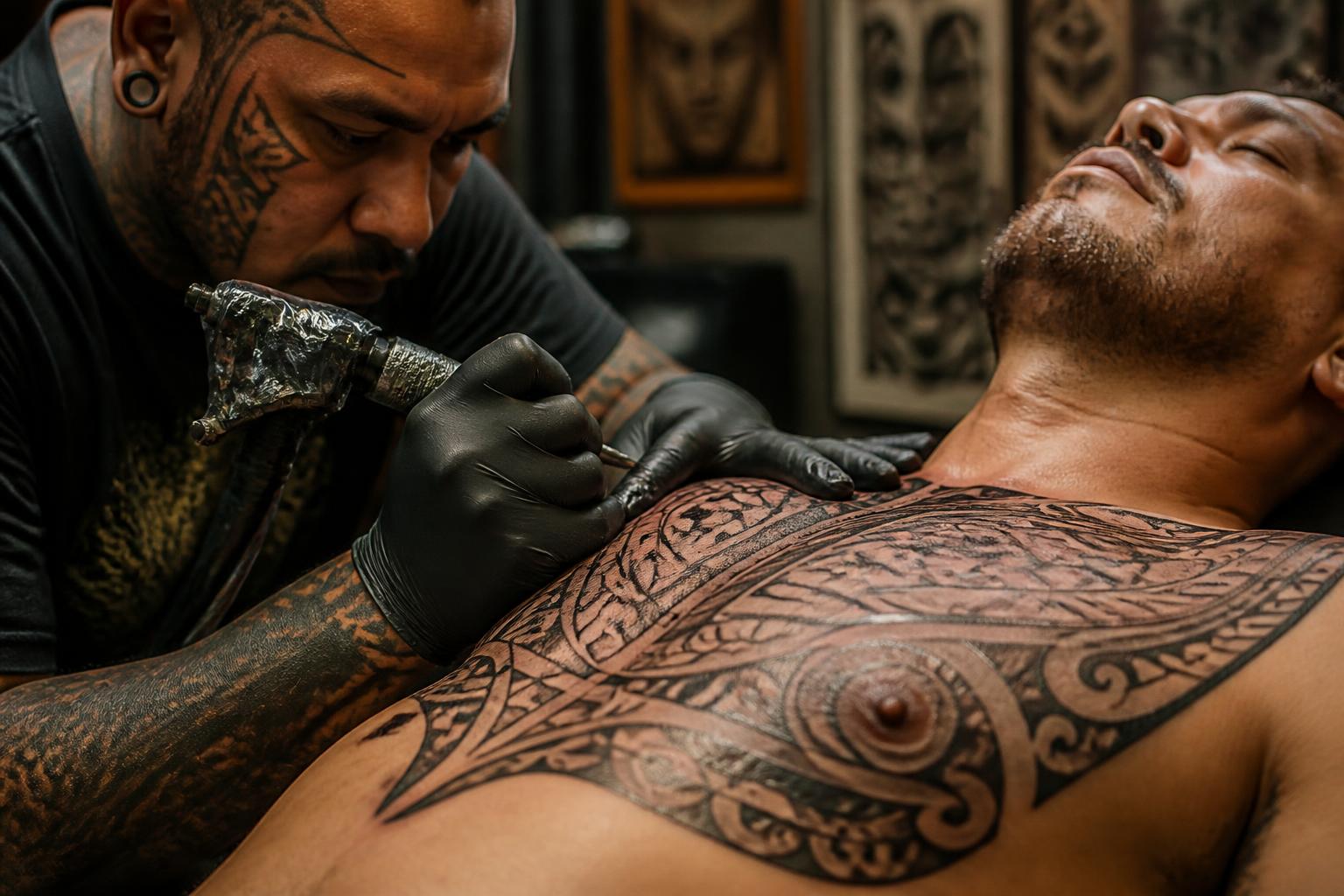 découvrez comment le tatouage sert de lien puissant avec la mémoire ancestrale, en honorant les traditions et les histoires familiales à travers des motifs symboliques.