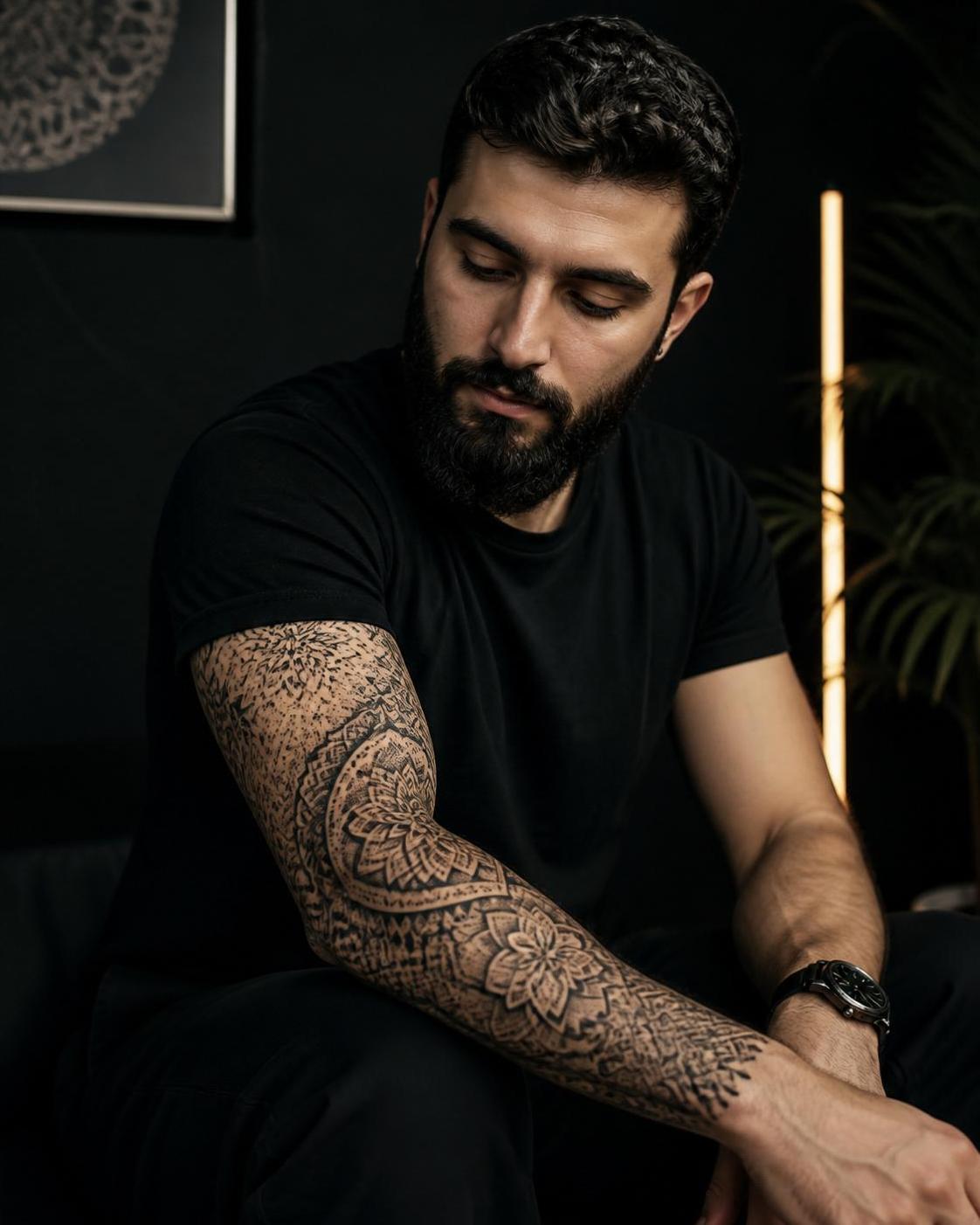 découvrez des tatouages ornementaux pour homme et sublimez votre style avec des motifs uniques et élégants qui reflètent votre personnalité.