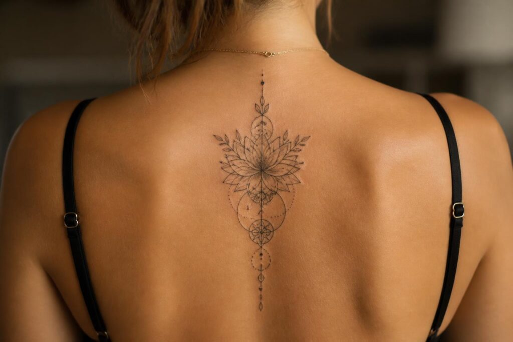 découvrez des idées de tatouages pour femme dans le haut du dos et trouvez le style parfait qui sublimera votre silhouette avec élégance et originalité.