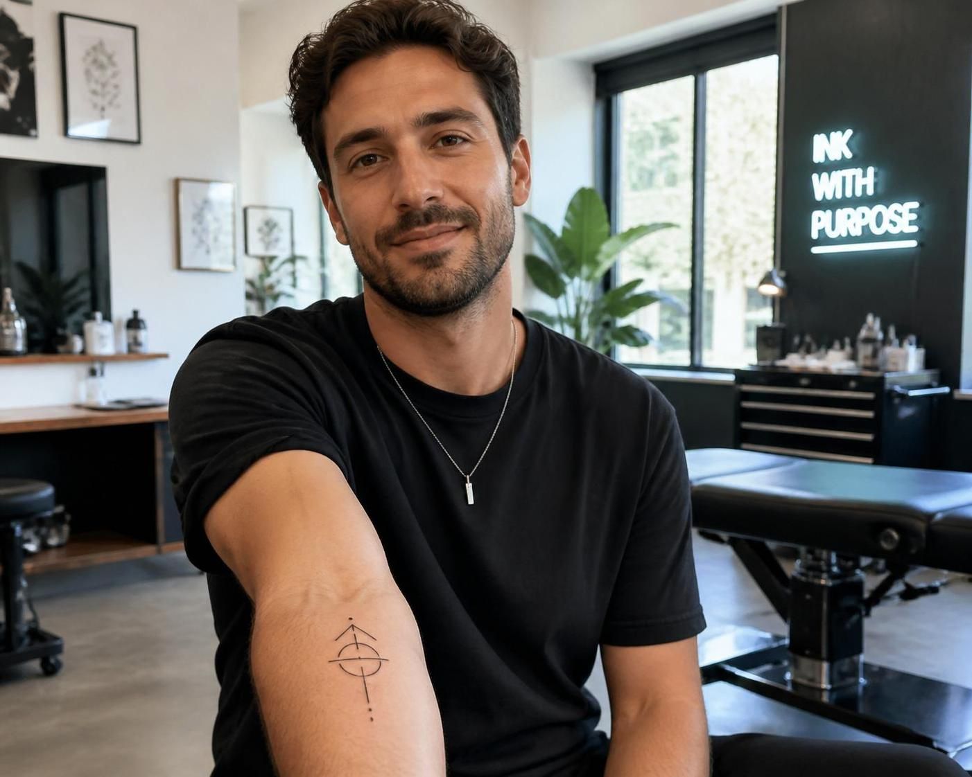 Beau tatouage homme simple : osez l'élégance discrète et tendance 2 découvrez des idées de tatouages simples pour hommes alliant élégance discrète et tendance actuelle. osez un style unique et raffiné qui vous ressemble.
