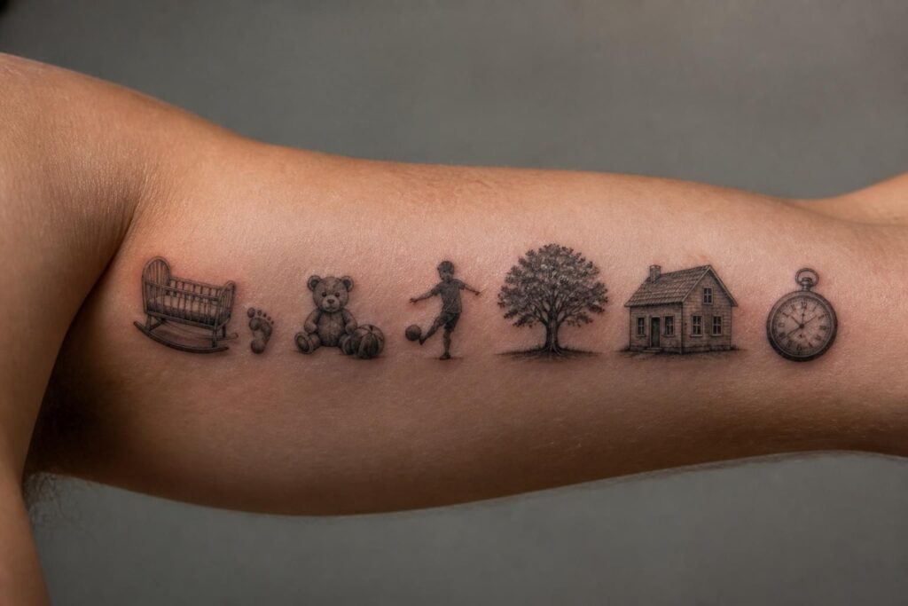 découvrez comment les tatouages symbolisent les grandes étapes de la vie et marquent des moments importants de votre parcours personnel.