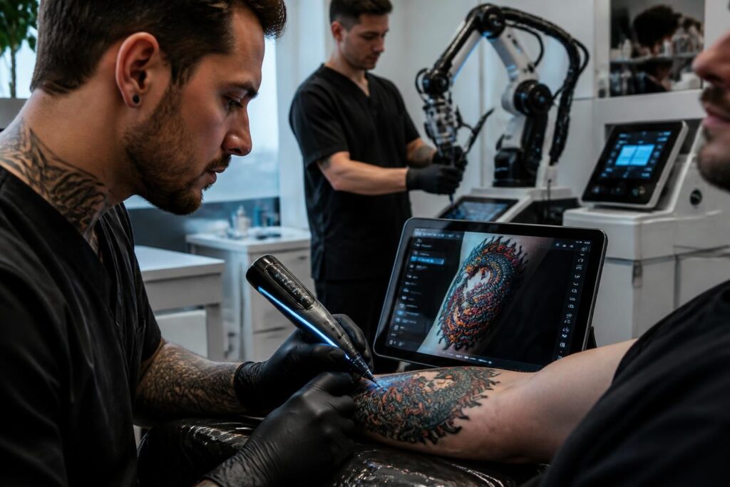 découvrez les innovations révolutionnaires qui transforment l'art du tatouage, alliant technologie, créativité et nouvelles techniques pour une expérience unique.