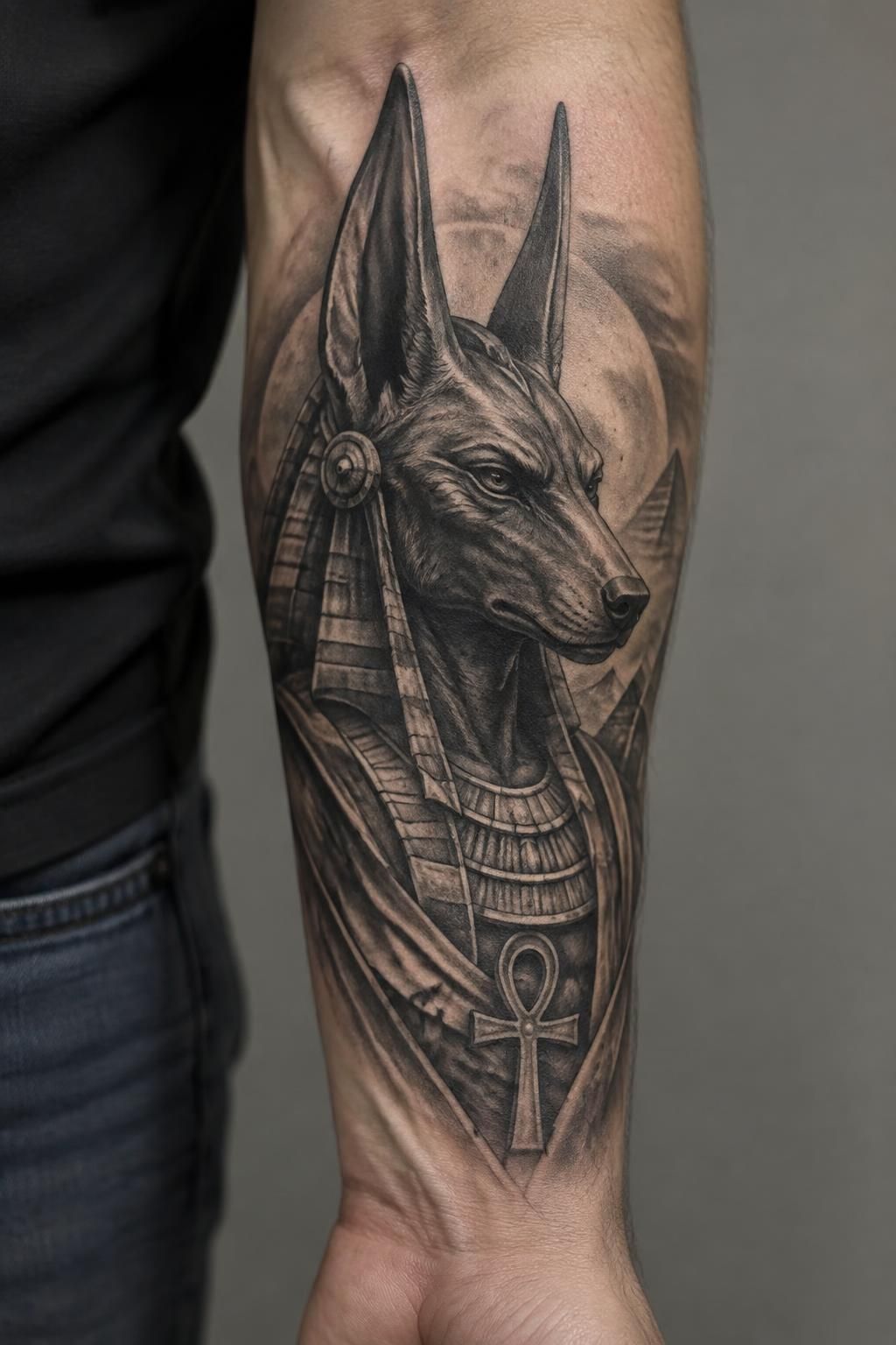 Tatouage Anubis : la symbolique du dieu égyptien qui fascine 2 découvrez la symbolique du tatouage anubis, dieu égyptien des morts et protecteur des âmes, et les significations fascinantes de ce motif.