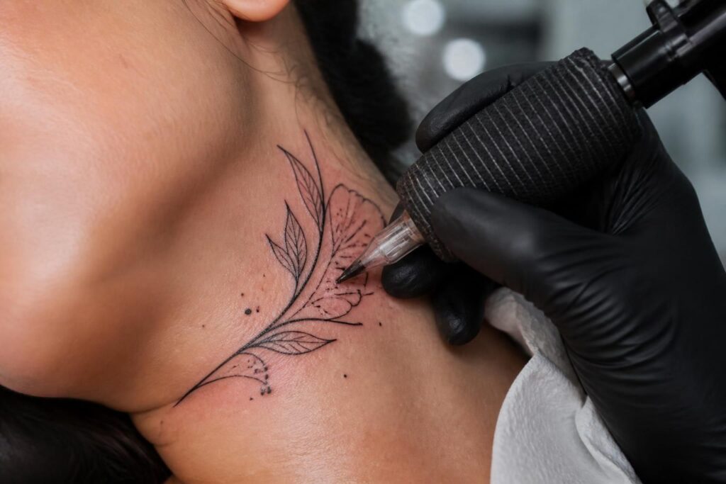 découvrez tout ce qu'il faut savoir avant de vous faire un tatouage du cou : conseils, précautions et idées pour un résultat réussi.