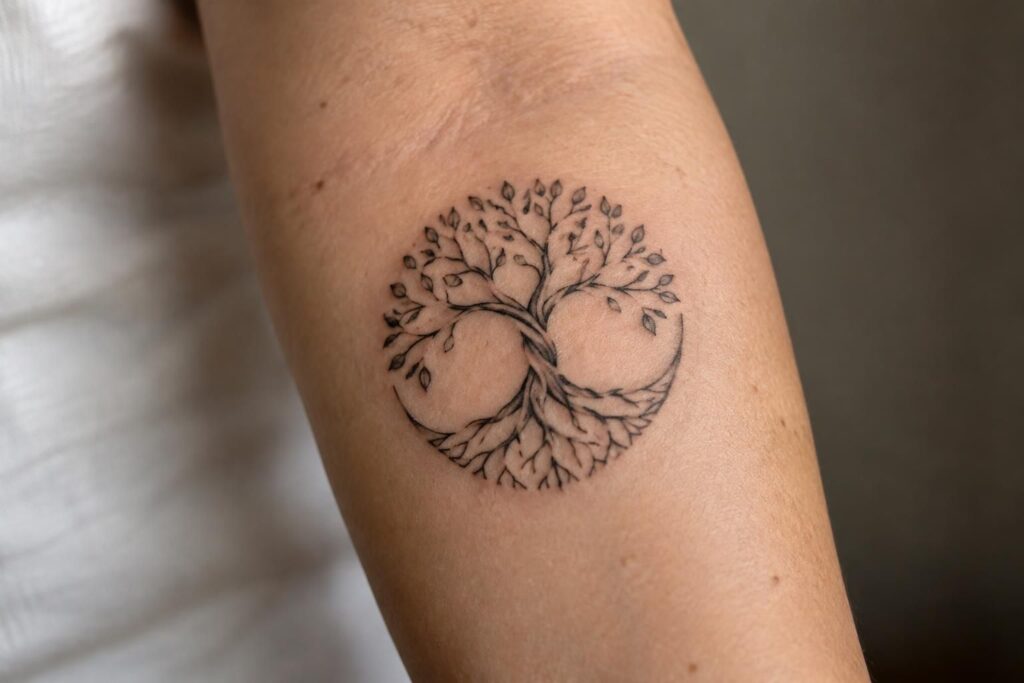 découvrez la symbolique du tatouage arbre de vie minimaliste : un motif épuré qui évoque l’équilibre, les racines et le renouveau.