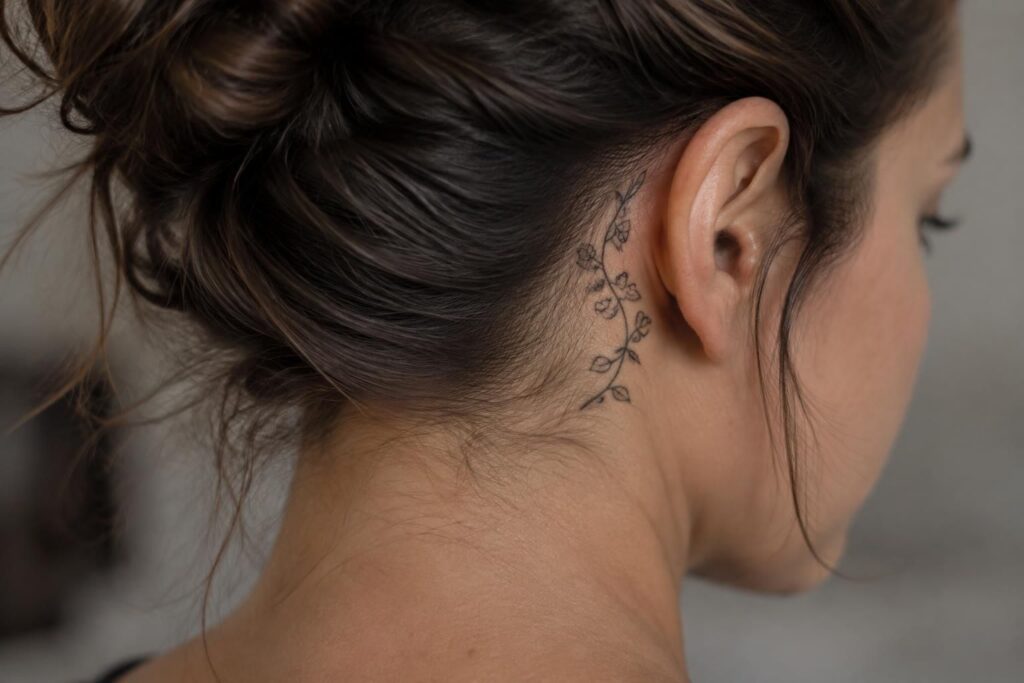 discret et tendance, le tatouage derrière l’oreille séduit par son élégance. découvrez des idées de motifs, conseils de placement et inspirations.