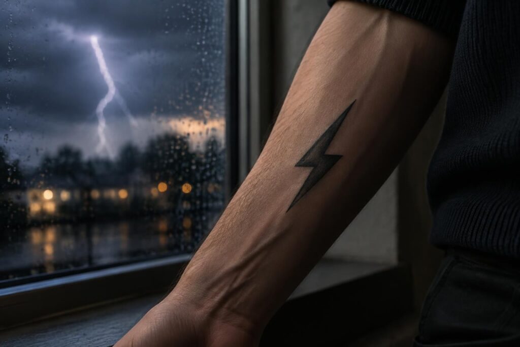 découvrez la symbolique du tatouage éclair, un motif électrisant qui évoque la puissance, l’énergie, la liberté et les changements soudains.