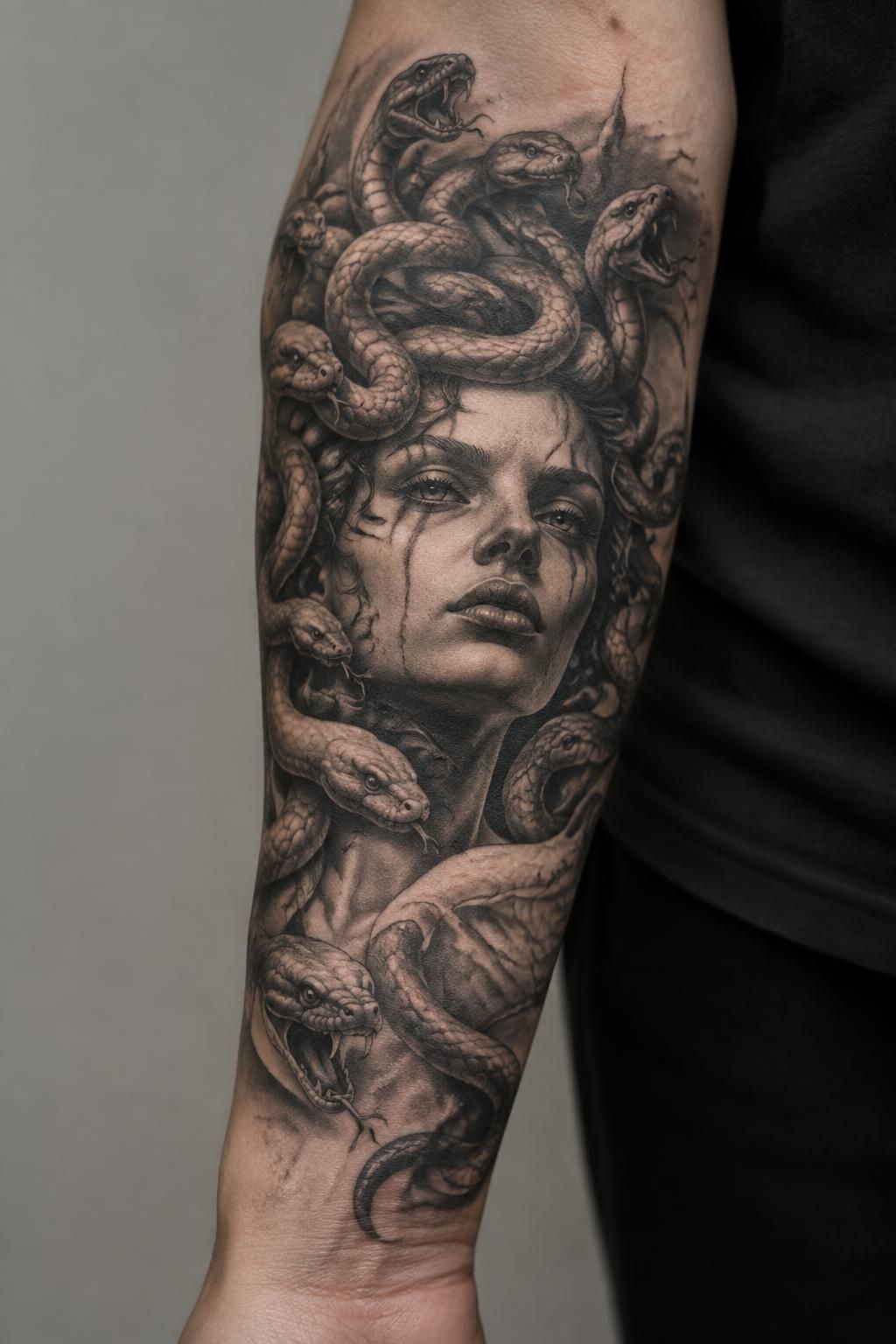 Tatouage Méduse : la symbolique derrière ce motif puissant 2 découvrez la symbolique du tatouage méduse : un motif puissant associé à la force, à la protection et à la transformation.