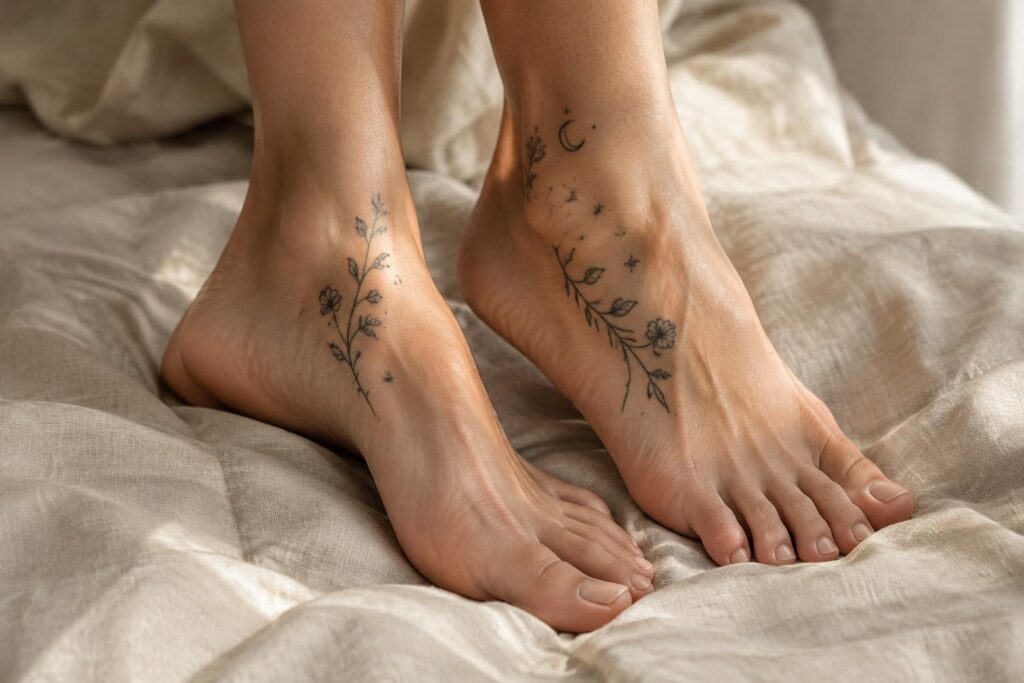 découvrez les plus belles idées de tatouage de pied pour femme : motifs floraux, symboles délicats et inspirations élégantes pour trouver le vôtre.